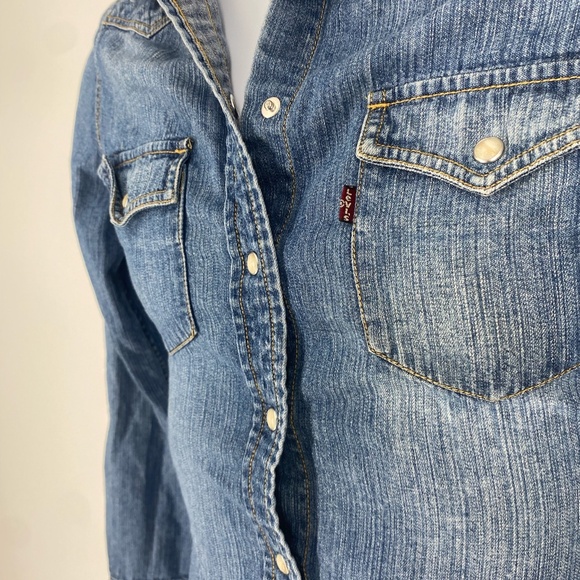 Levi’s Red Label Denim Western Shirt – Size XS - Picture 5 of 7